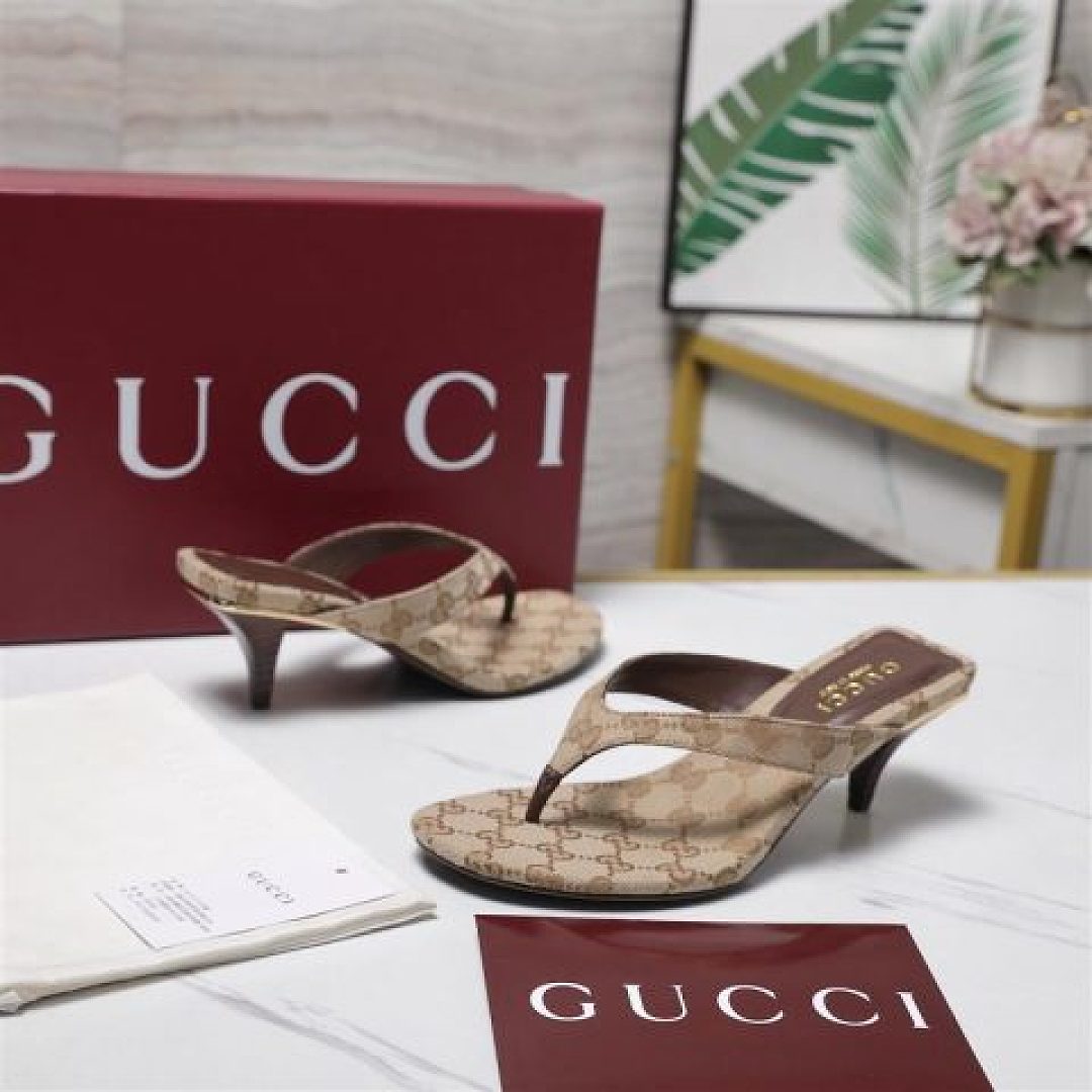 MZ59 Gucci high-heeled sandals $52 — תמונה 6