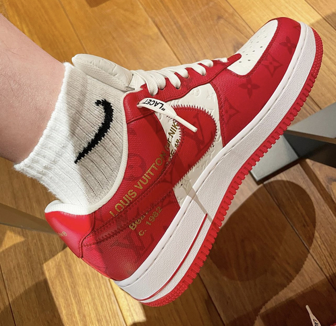 Louis Vuitton x Nike Air Force 1 Low · Y7N9 — תמונה 6
