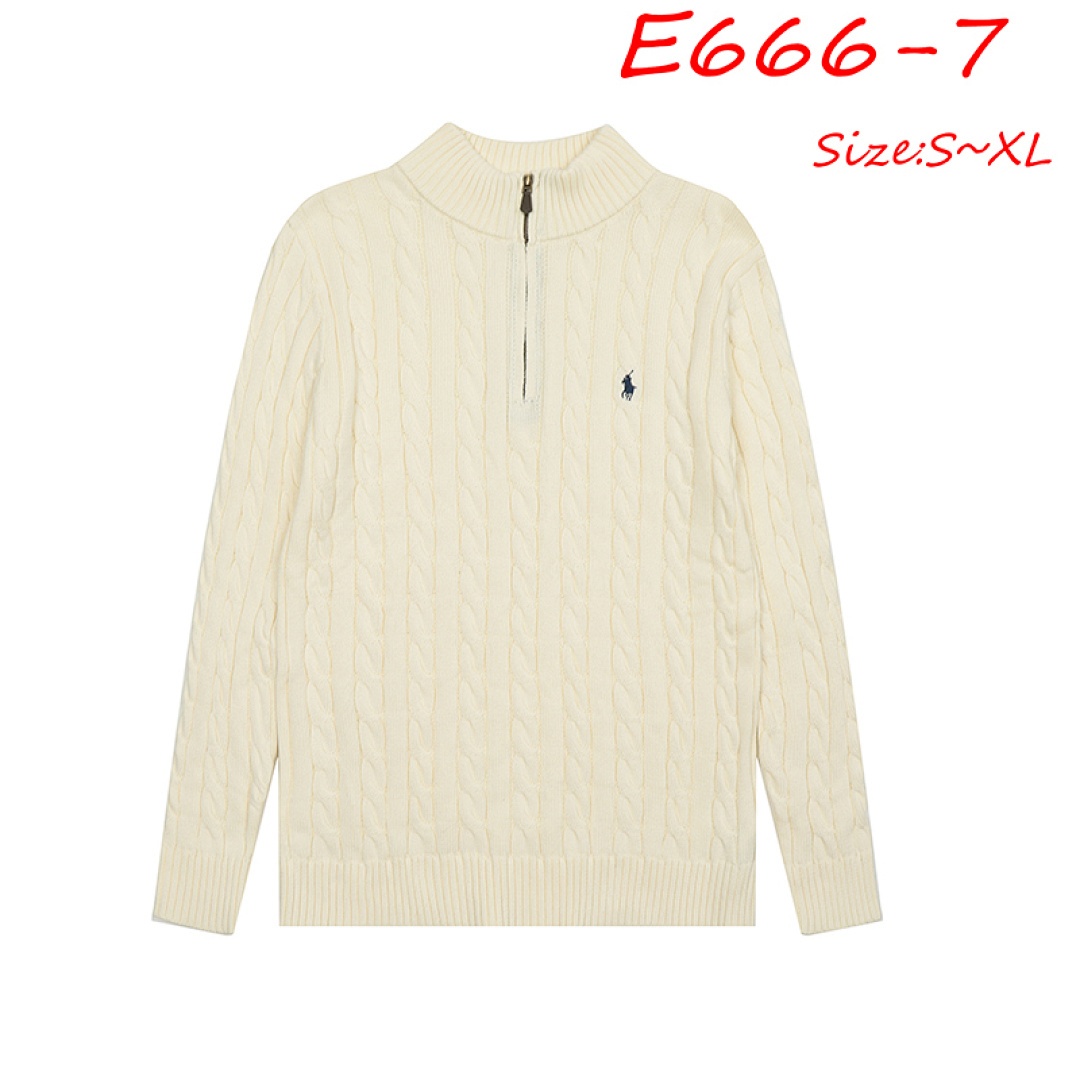 Polo Ralph Lauren Cable-Knit Quarter-Zip Sweater · E666 — תמונה 14