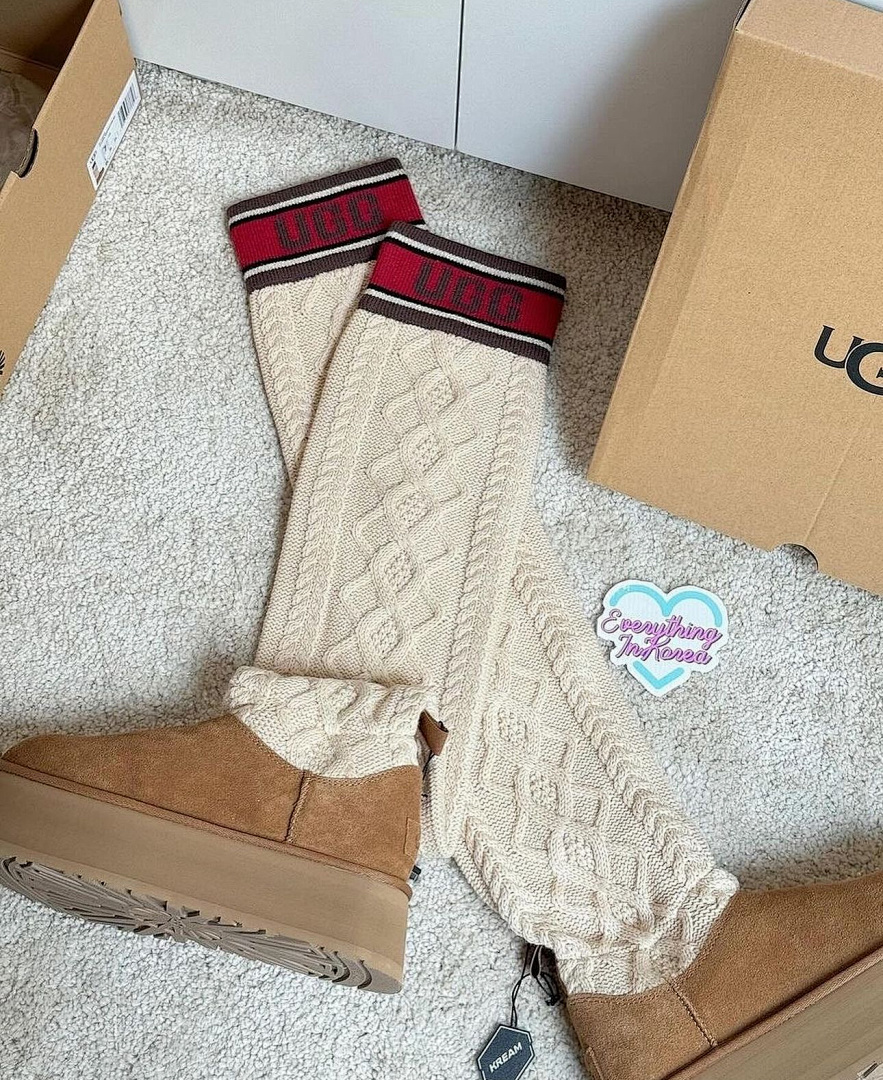 UGG Classic Sweater Letter Boot · Y82G — תמונה 10