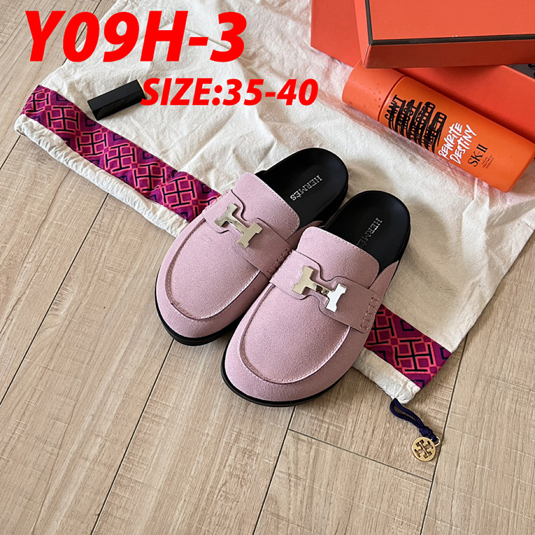 Hermès — נעלי בית · Y09H — תמונה 21
