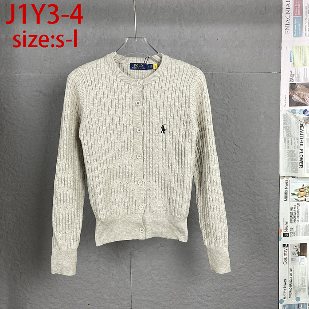 Ralph Lauren Cable-Knit Cotton Cardigan · J1Y3 — תמונה 11
