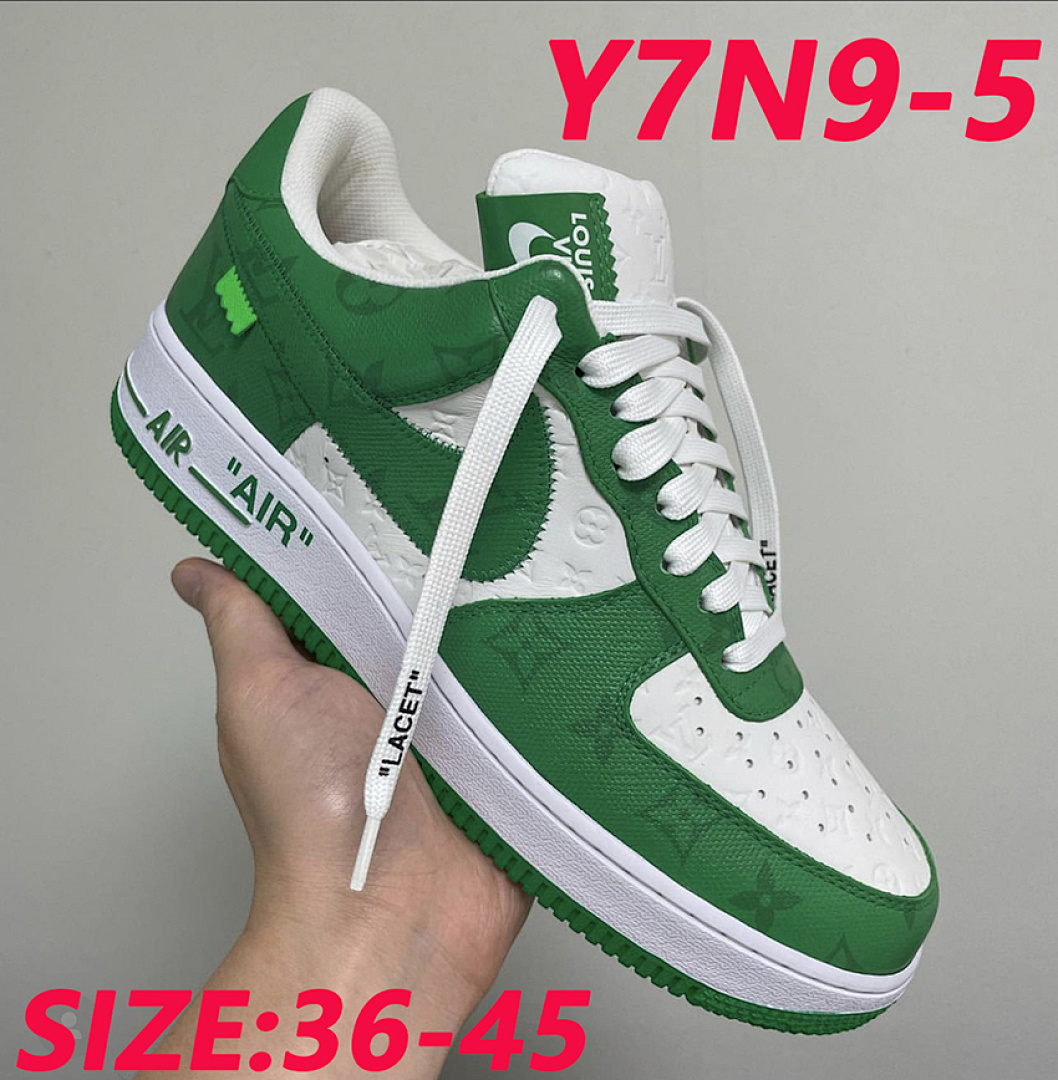 Louis Vuitton x Nike Air Force 1 Low · Y7N9 — תמונה 15