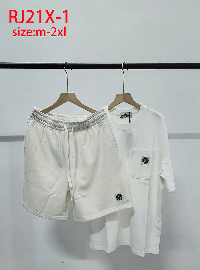 Stone Island — סט טרנינג קצר · RJ21X — תמונה 9