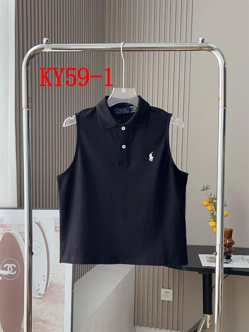 Ralph Lauren Sleeveless Cotton Blend Piqué Polo · KY59 — תמונה 7