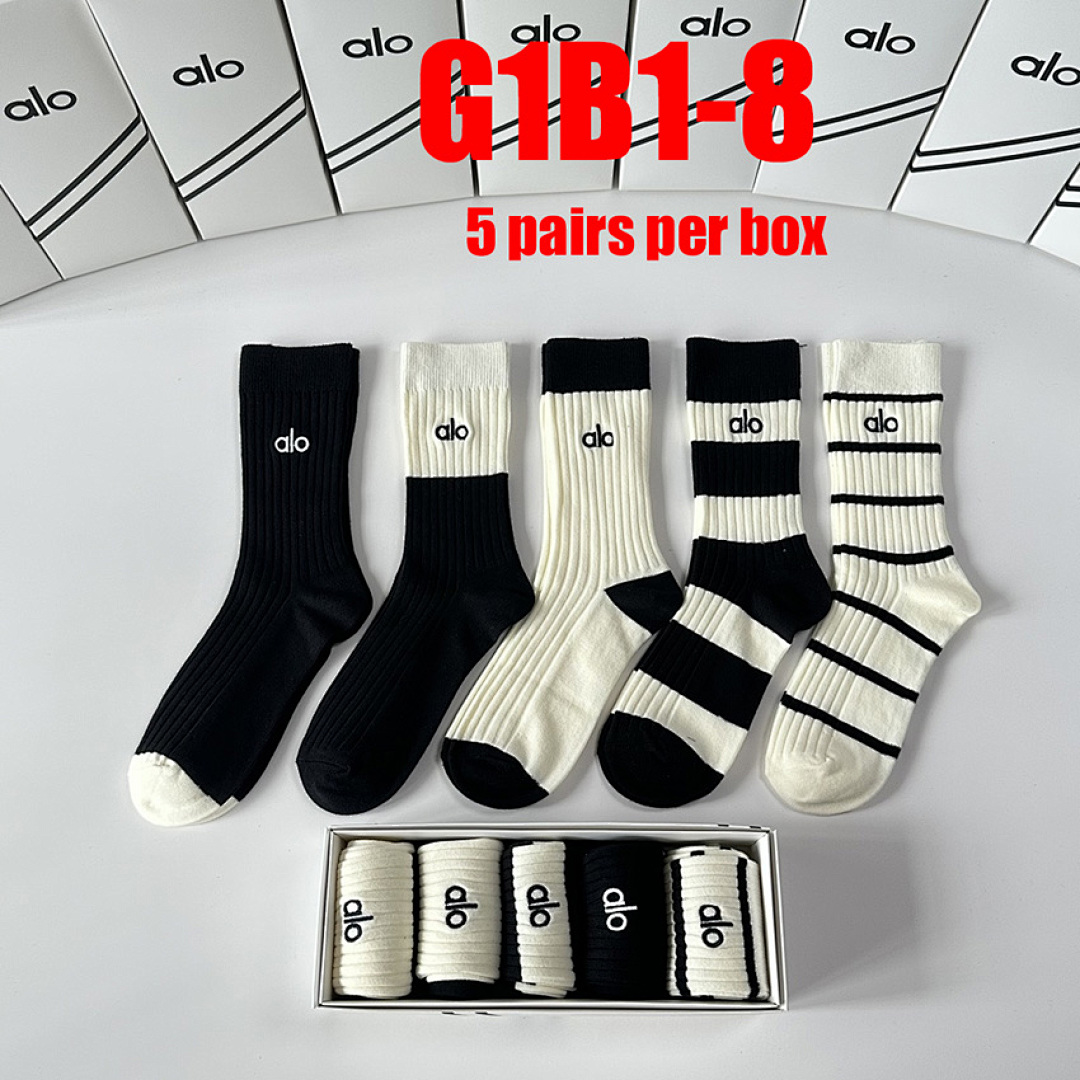 Alo Yoga Half-Crew Understated Sock · G1B1 — תמונה 23