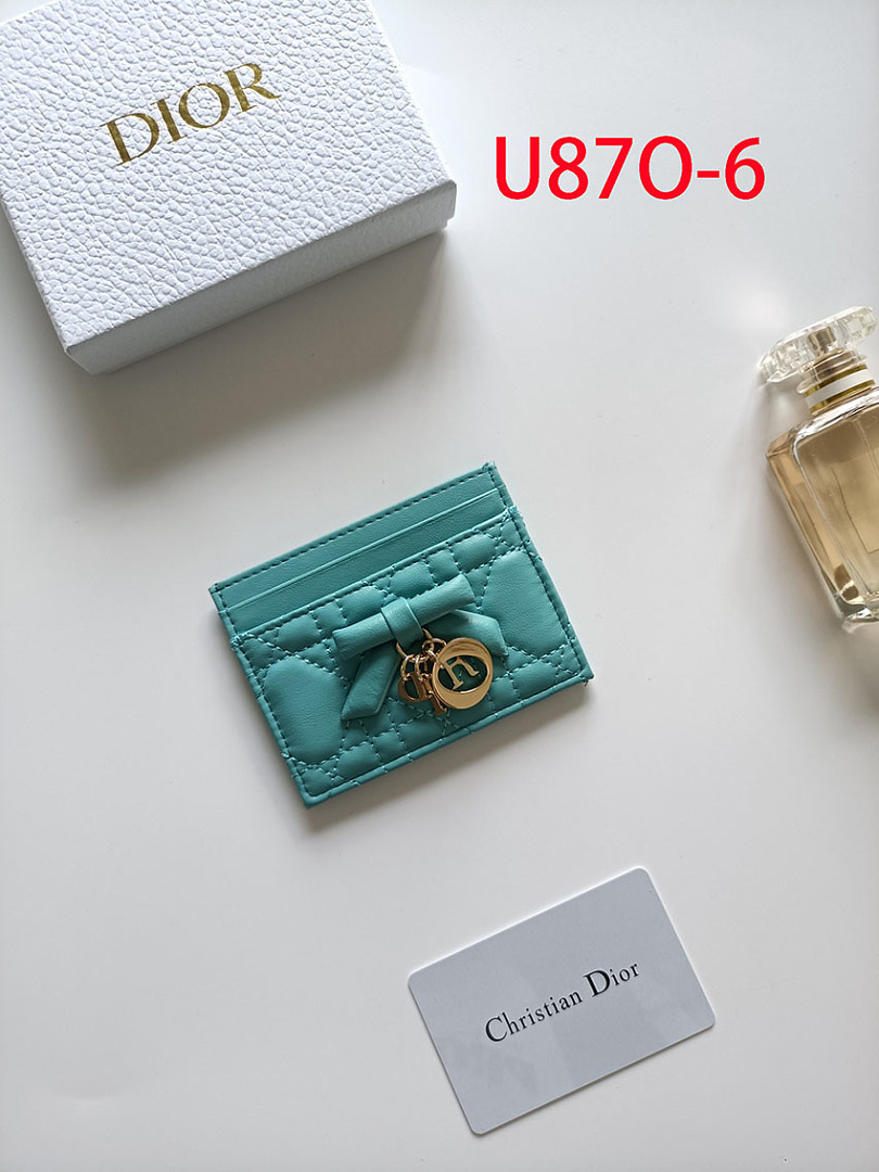 Lady Dior Freesia Card Holder · U87O — תמונה 10