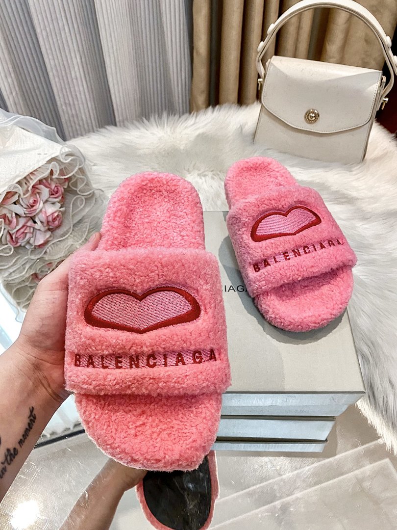 Balenciaga Furry Open Mule · FGS7 — תמונה 6
