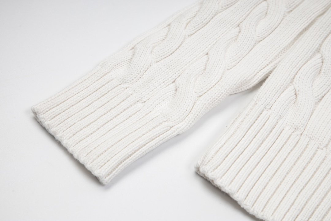 Polo Ralph Lauren Cable Knit Crewneck Sweater · J1Y4 — תמונה 9