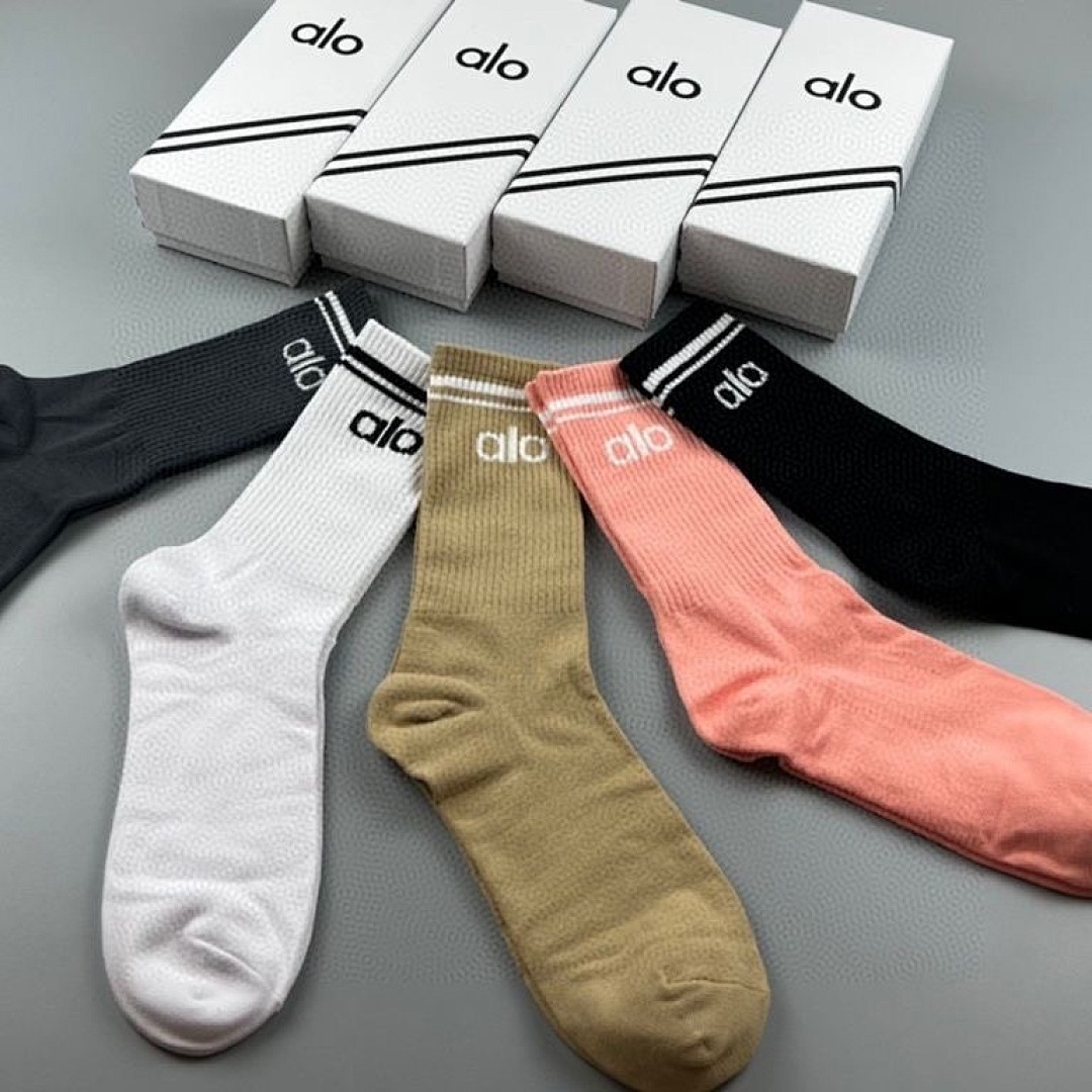 Alo Ribbed Sock Pack · G67C — תמונה 2