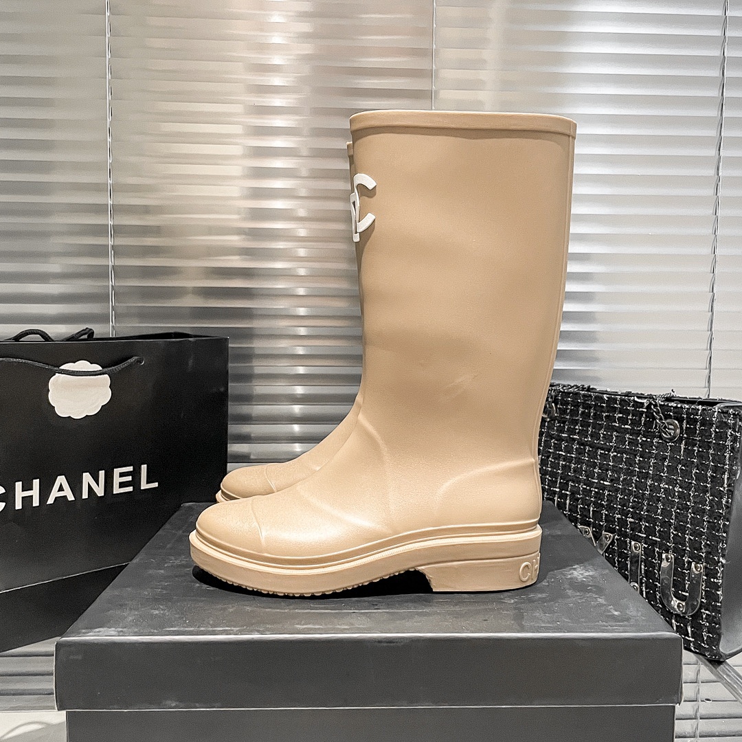 Chanel Caoutchouc CC High Boots · H3H — תמונה 11