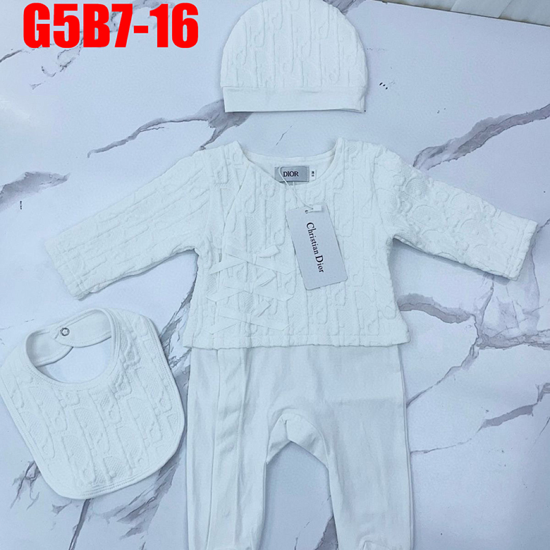 Gucci Baby cotton one-piece with Web · G5B7 — תמונה 14