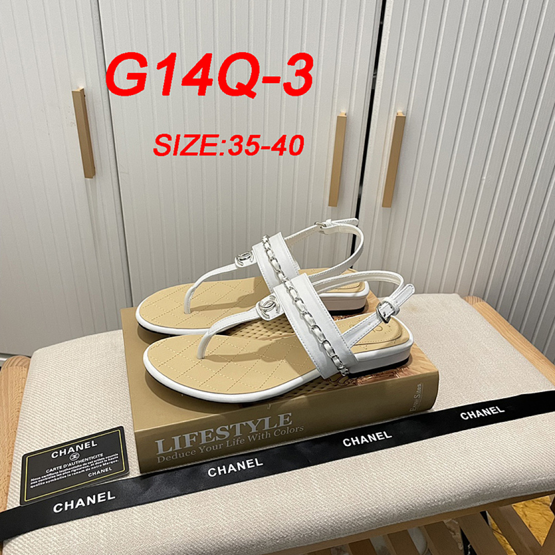 Chanel — סנדלים · G14Q — תמונה 8