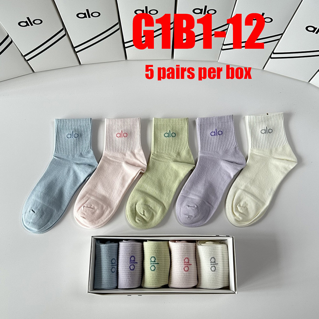 Alo Yoga Half-Crew Understated Sock · G1B1 — תמונה 19