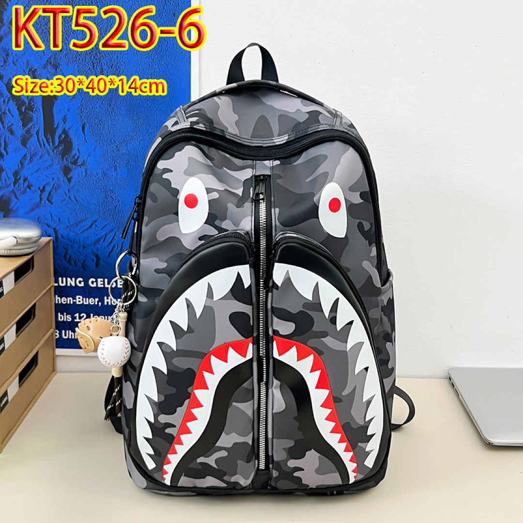 BAPE Shark Day Pack · KT526 — תמונה 26