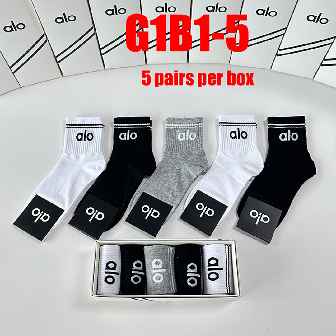 Alo Yoga Half-Crew Understated Sock · G1B1 — תמונה 26