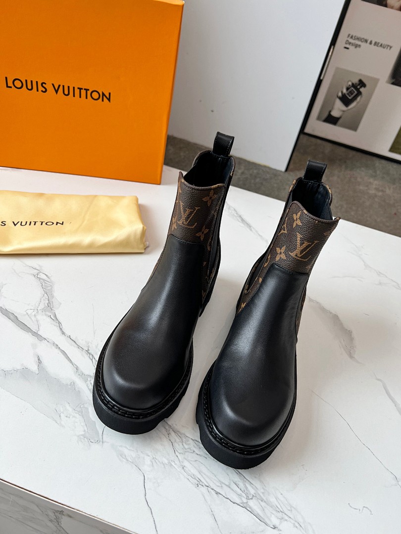 Louis Vuitton Beaubourg Chelsea Ankle Boot · M23L — תמונה 13