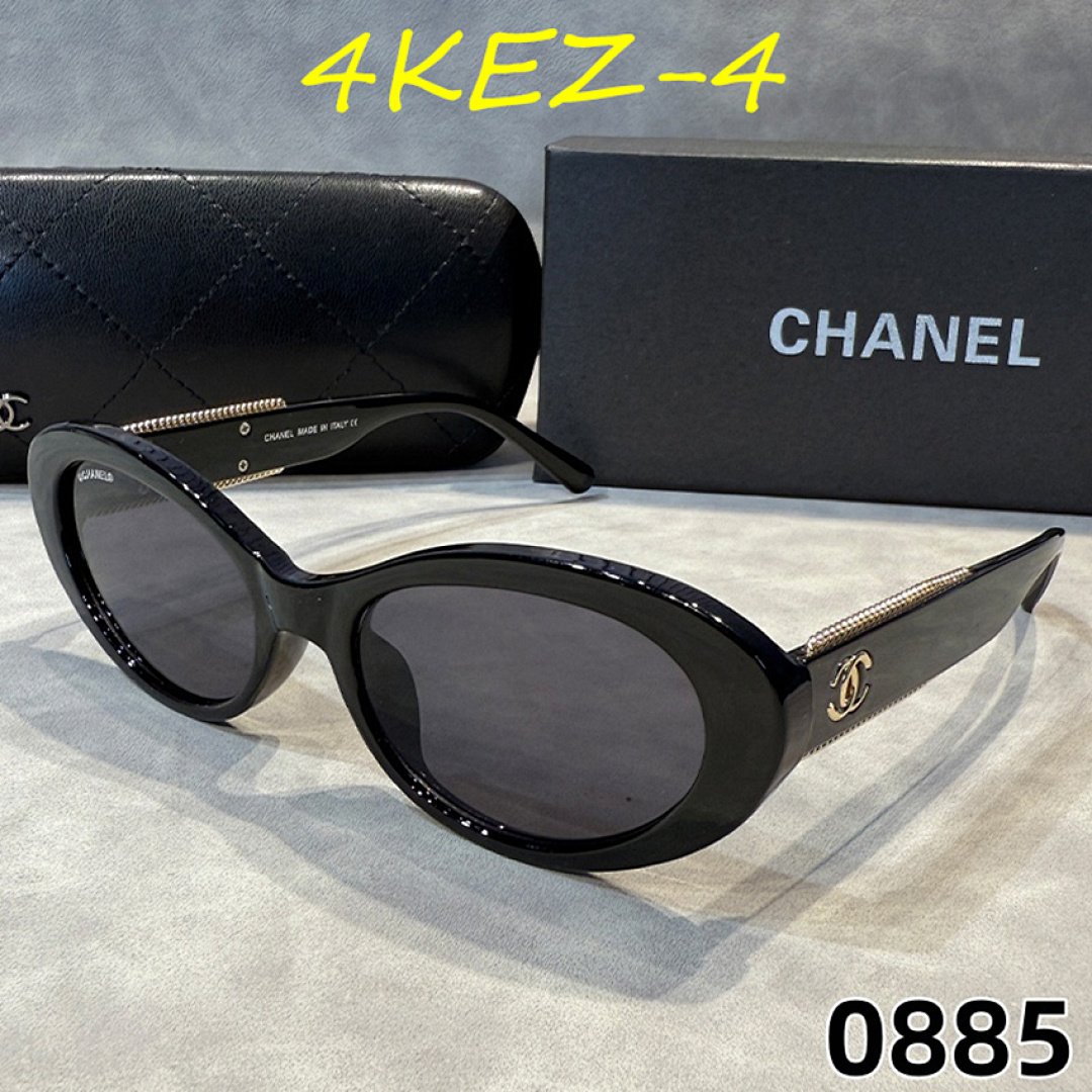 Chanel Oval Sunglasses 5515 · 4KEZ — תמונה 4