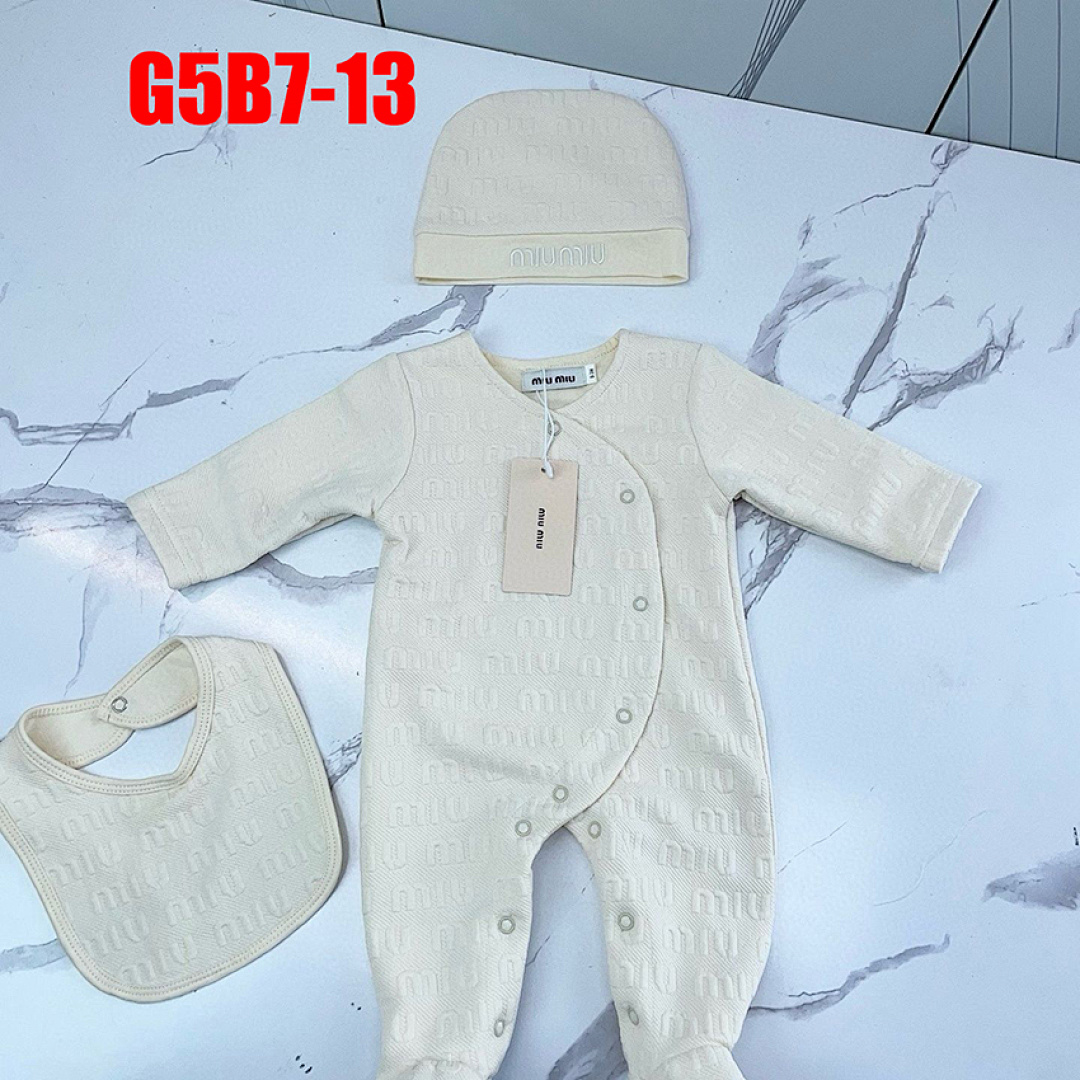Gucci Baby cotton one-piece with Web · G5B7 — תמונה 17