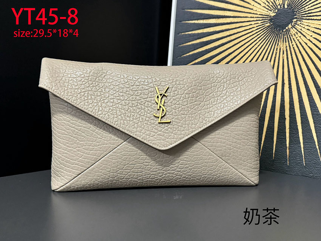 Saint Laurent Cassandre Envelope Clutch · YT45 — תמונה 2
