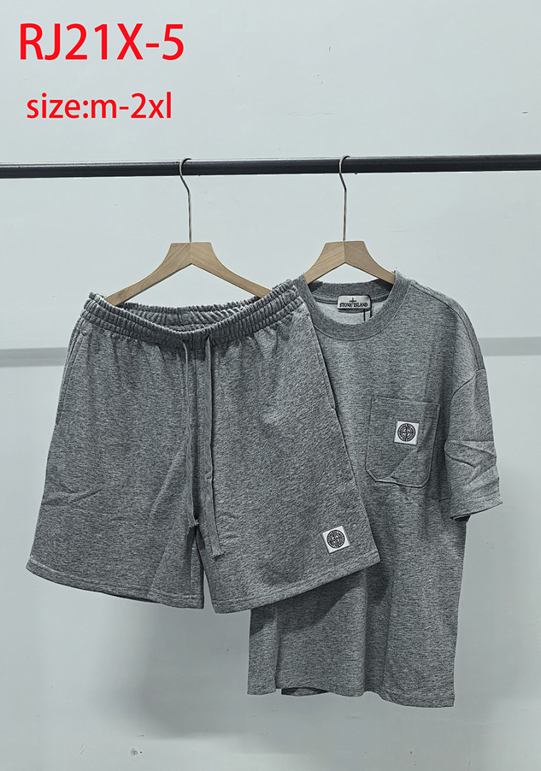 Stone Island — סט טרנינג קצר · RJ21X — תמונה 6