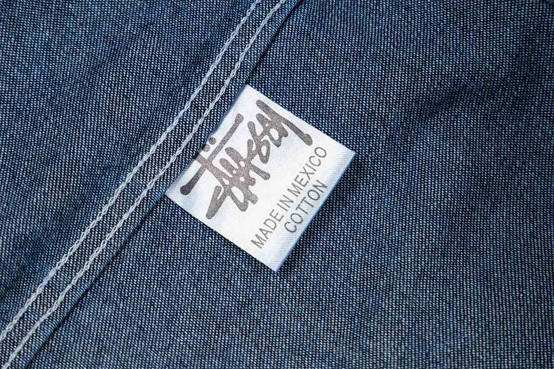 Stussy Chore Denim Shirt · G5H6 — תמונה 9