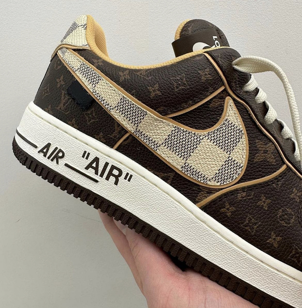 Louis Vuitton x Nike Air Force 1 Low · Y7N9 — תמונה 14