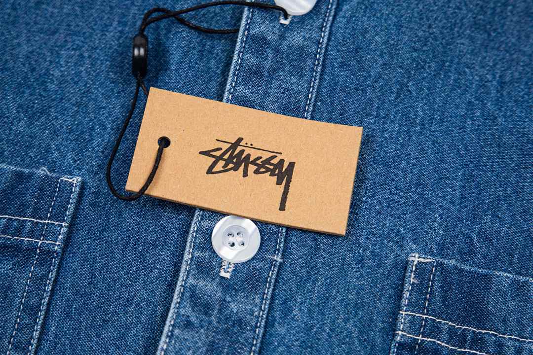 Stussy Chore Denim Shirt · G5H6 — תמונה 6