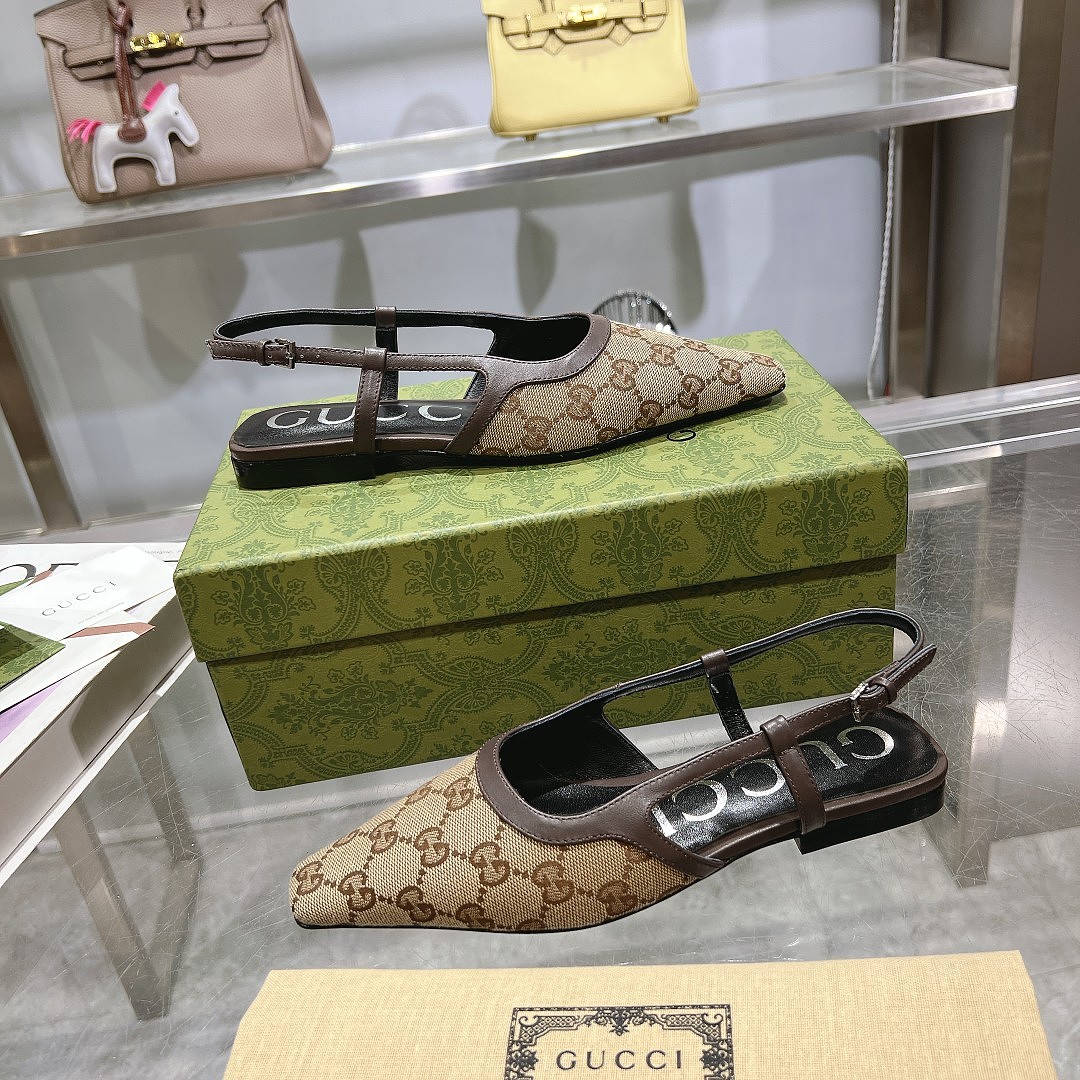 Gucci GG Canvas Slingback · SSS9