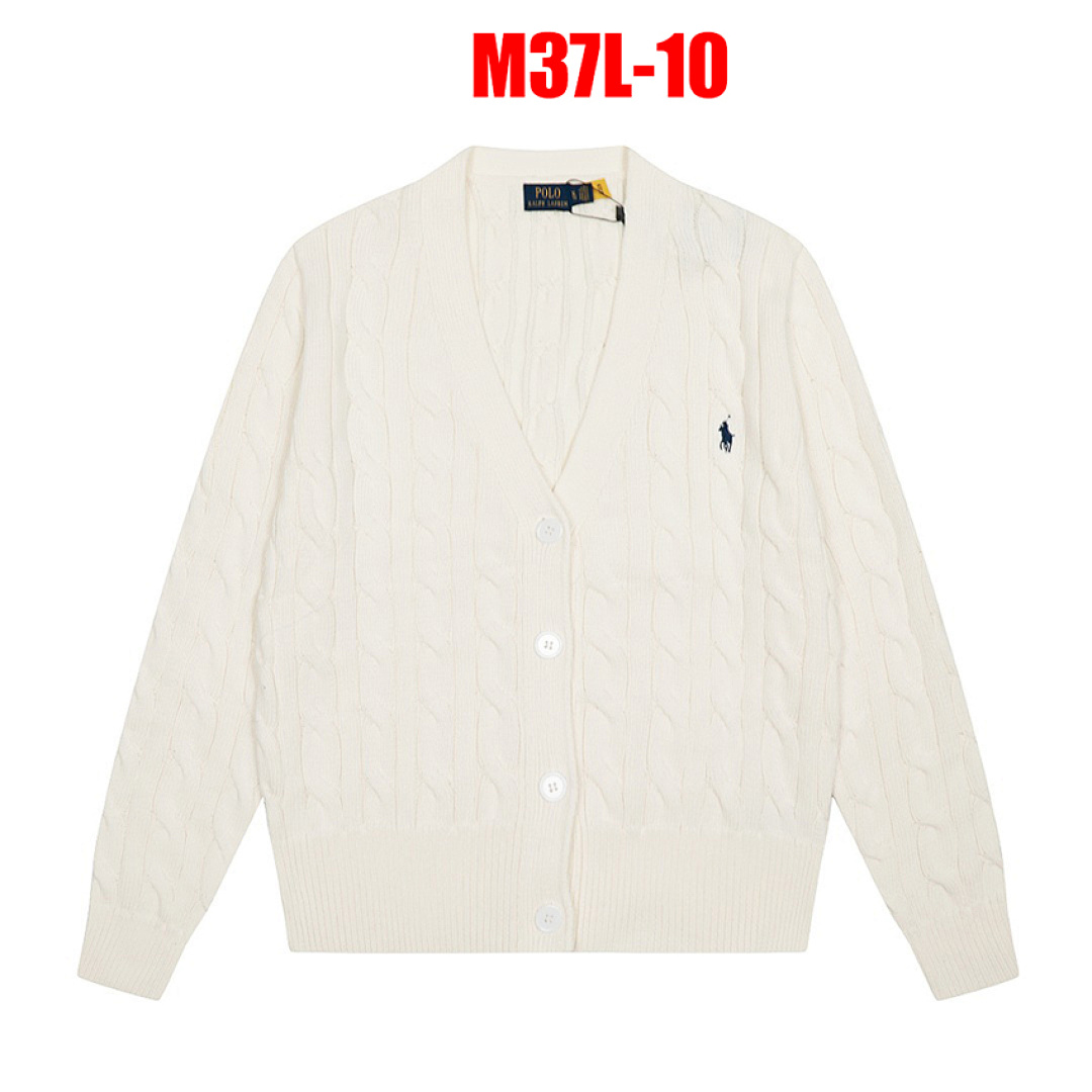 Polo Ralph Lauren Cable-Knit Wool-Cashmere Cardigan · M37L — תמונה 4