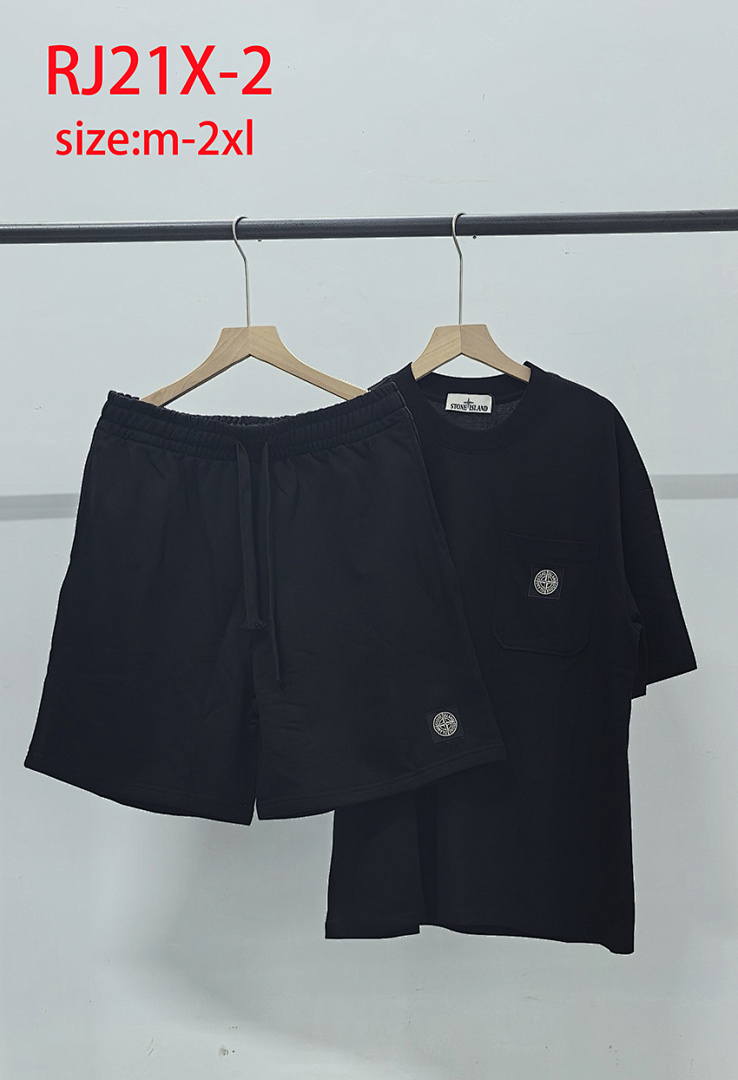 Stone Island — סט טרנינג קצר · RJ21X — תמונה 8