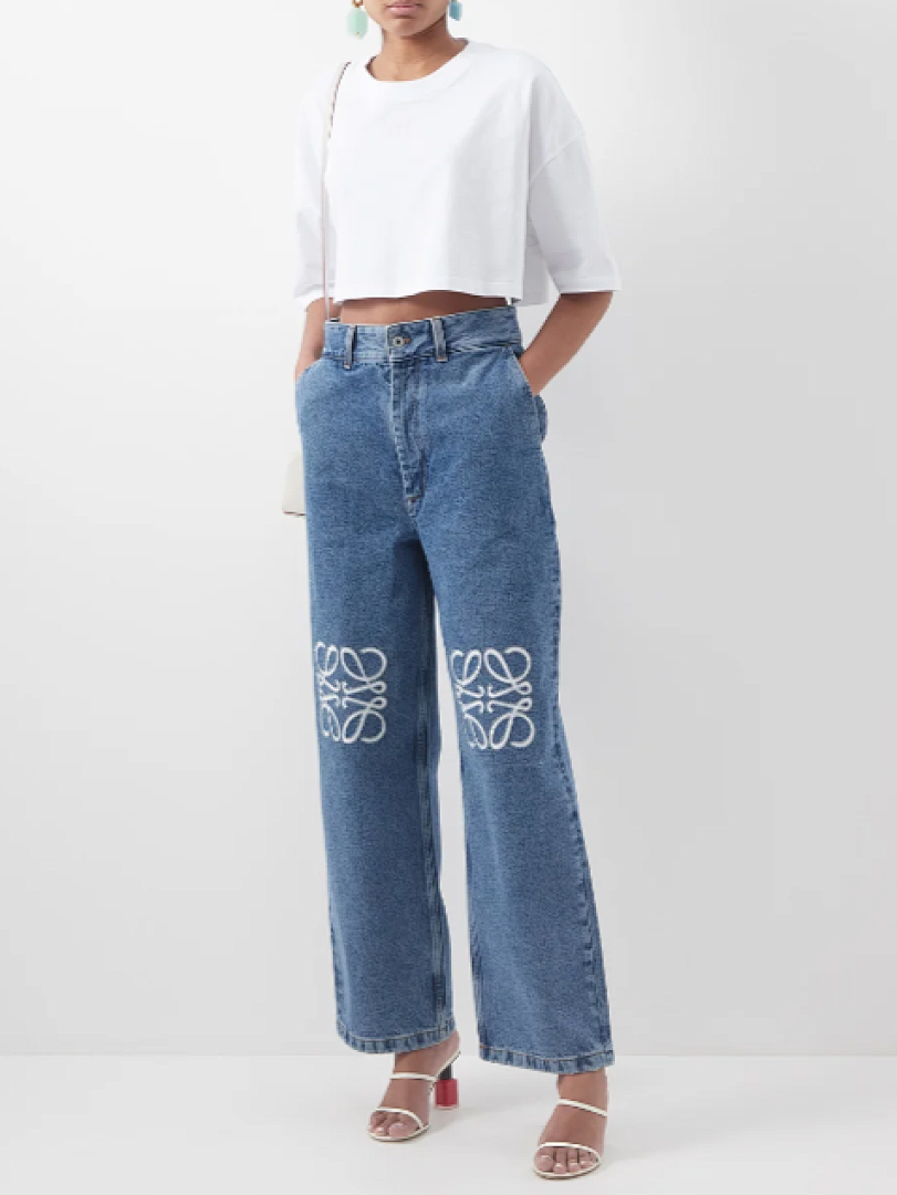 Loewe Anagram Baggy Jeans · Y1C8 — תמונה 6
