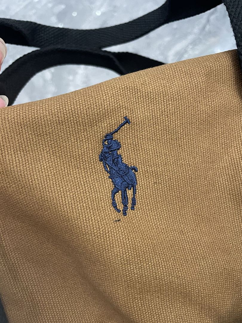 Ralph Lauren Canvas Big Pony Duffel Bag · KF32 — תמונה 2