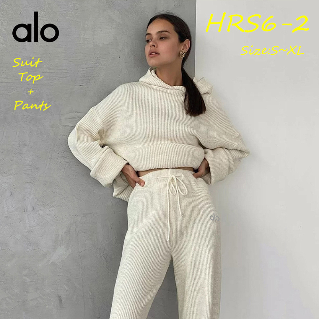 ALO — סווטשירט וקפוצ'ון · HRS6 — תמונה 3