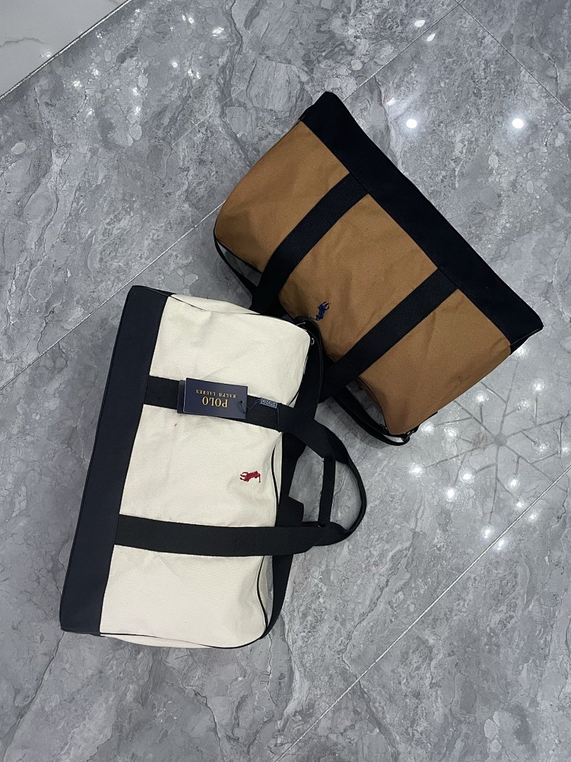 Ralph Lauren Canvas Big Pony Duffel Bag · KF32 — תמונה 12