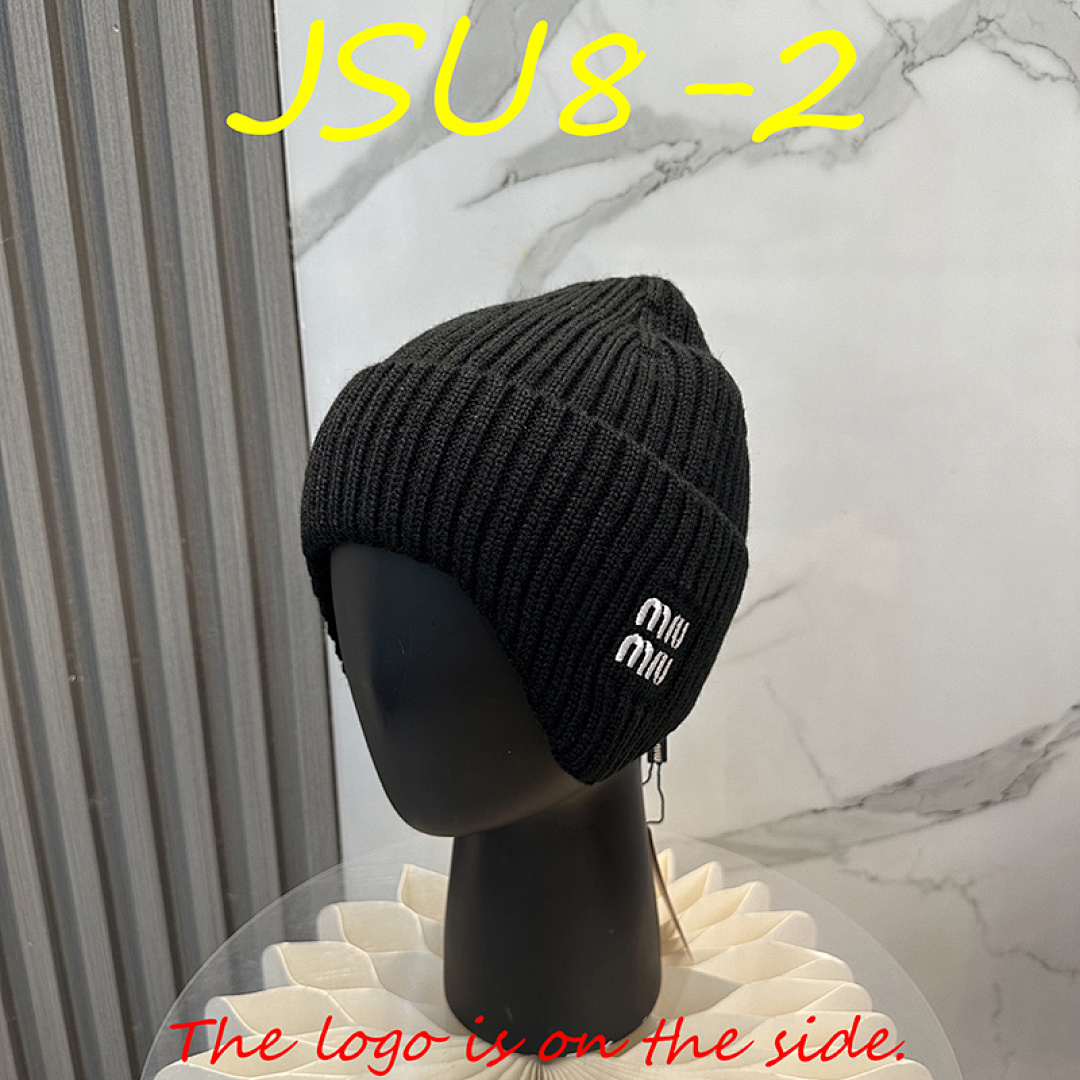 Miu Miu Wool And Cashmere Beanie · JSU8 — תמונה 8