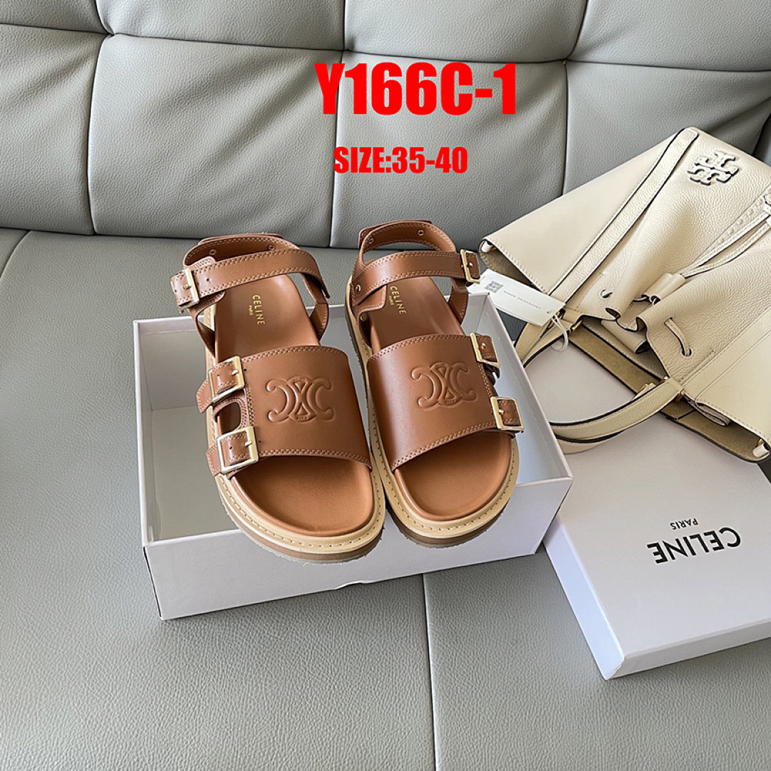 CELINE Maud Sandal Triomphe · Y166C — תמונה 16