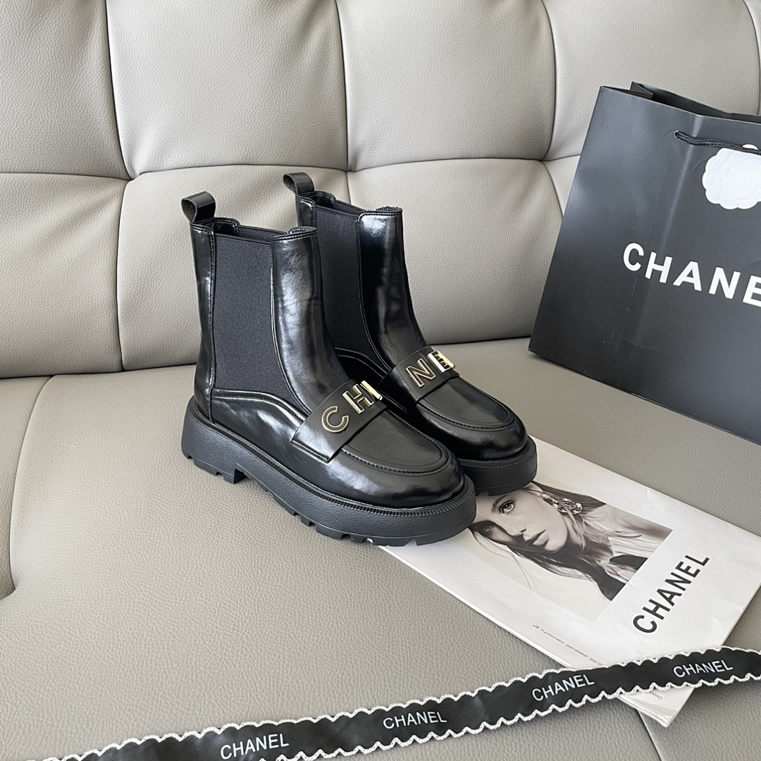 Chanel — מגפי צ'לסי · Y1J3 — תמונה 7