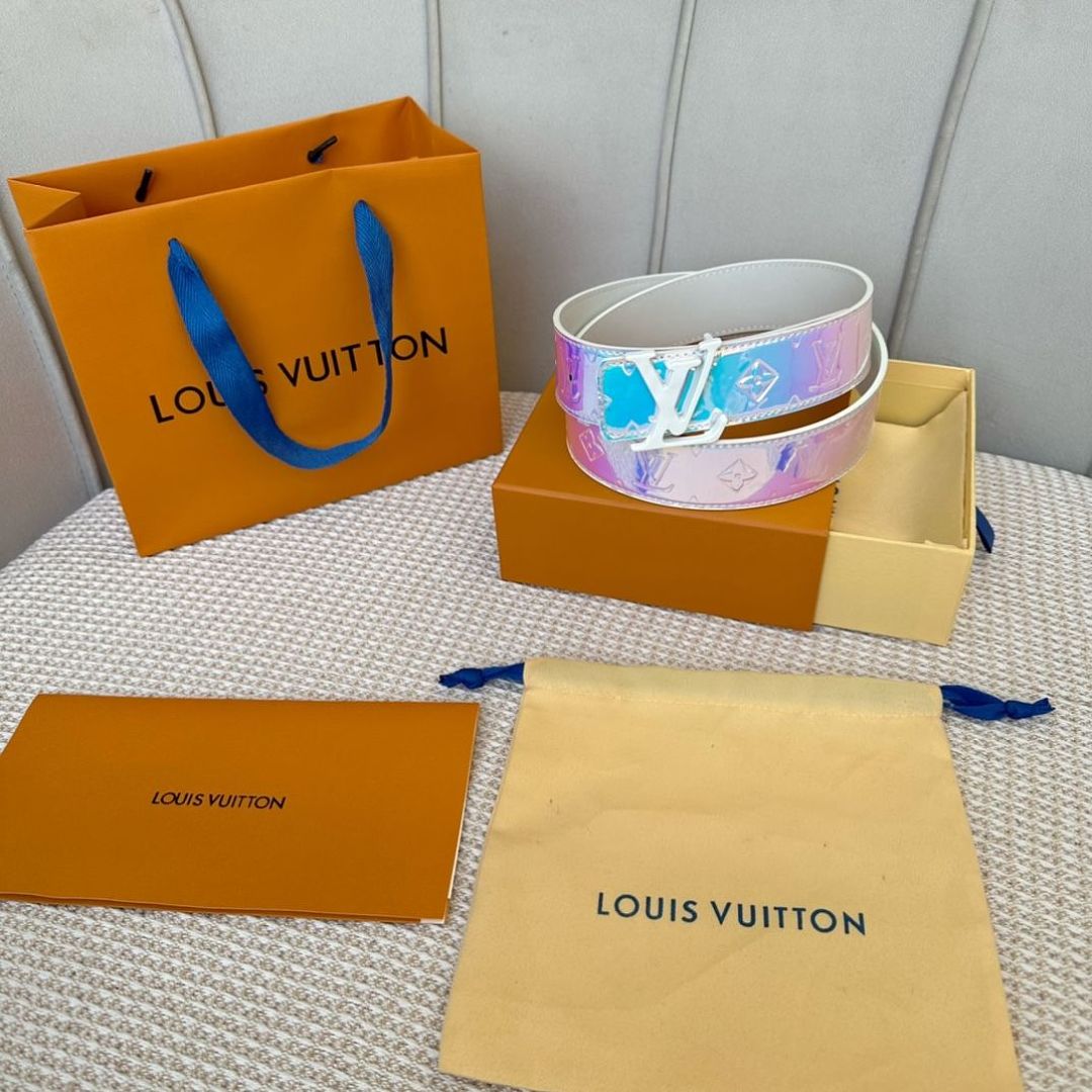 Louis Vuitton LV Initiales Reversible Belt · LBE — תמונה 4