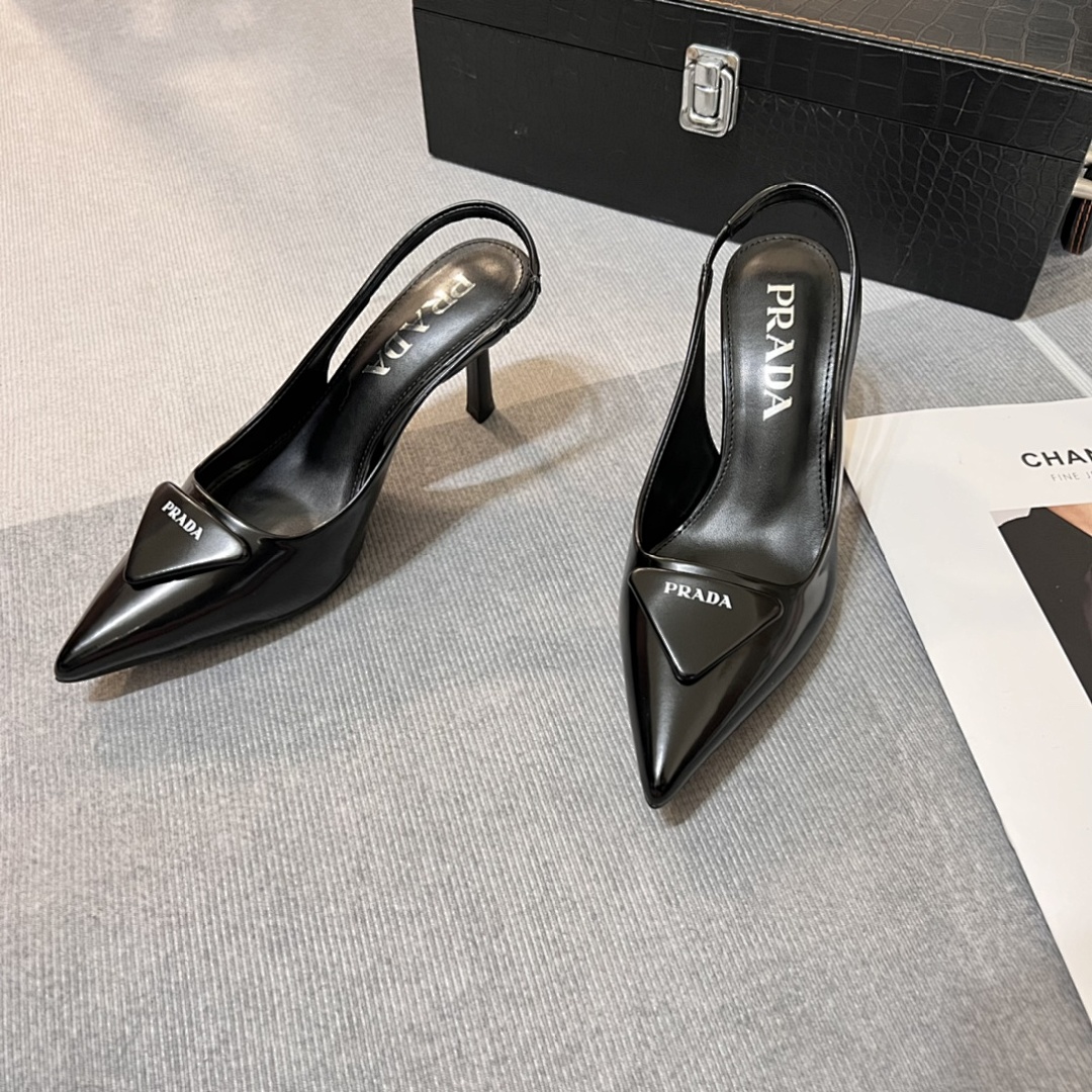 Prada Slingback Pump · G95P — תמונה 9