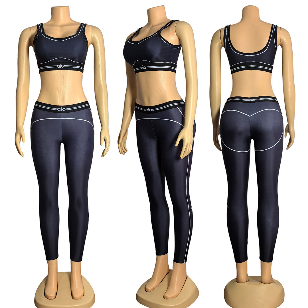 Alo Yoga Airbrush High-Waist Heart Throb Legging · G68Y — תמונה 3