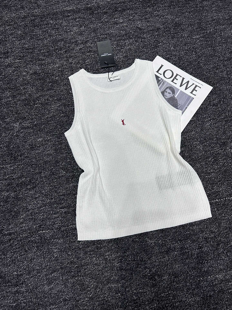 Saint Laurent Cassandre Tank Top · Y03Y — תמונה 8