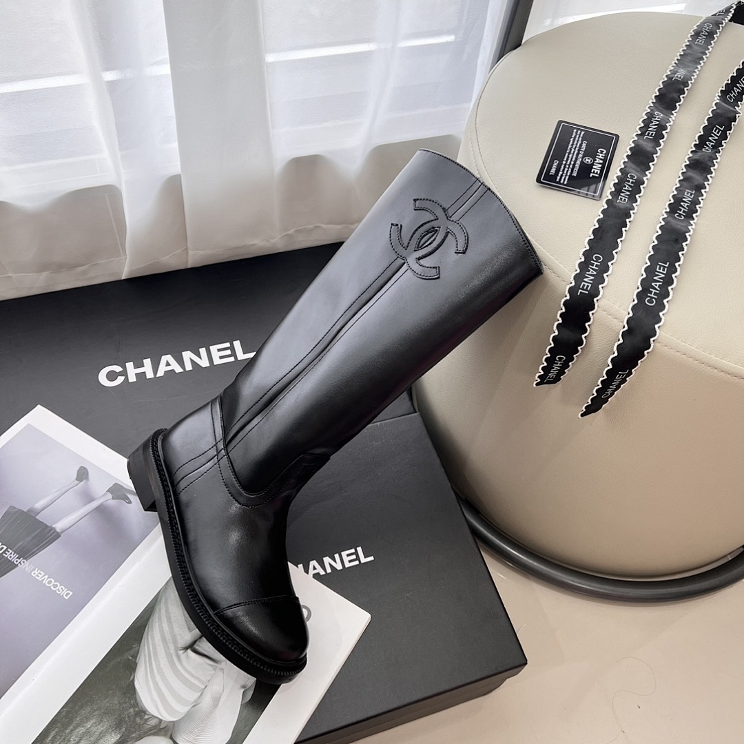 Chanel CC Riding Boots · Y60C — תמונה 9