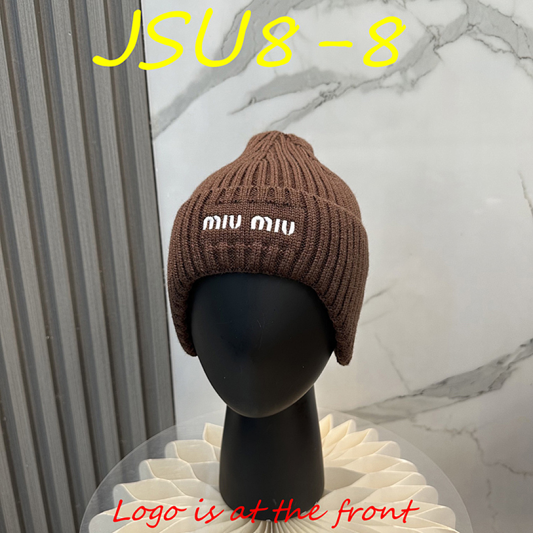 Miu Miu Wool And Cashmere Beanie · JSU8 — תמונה 2