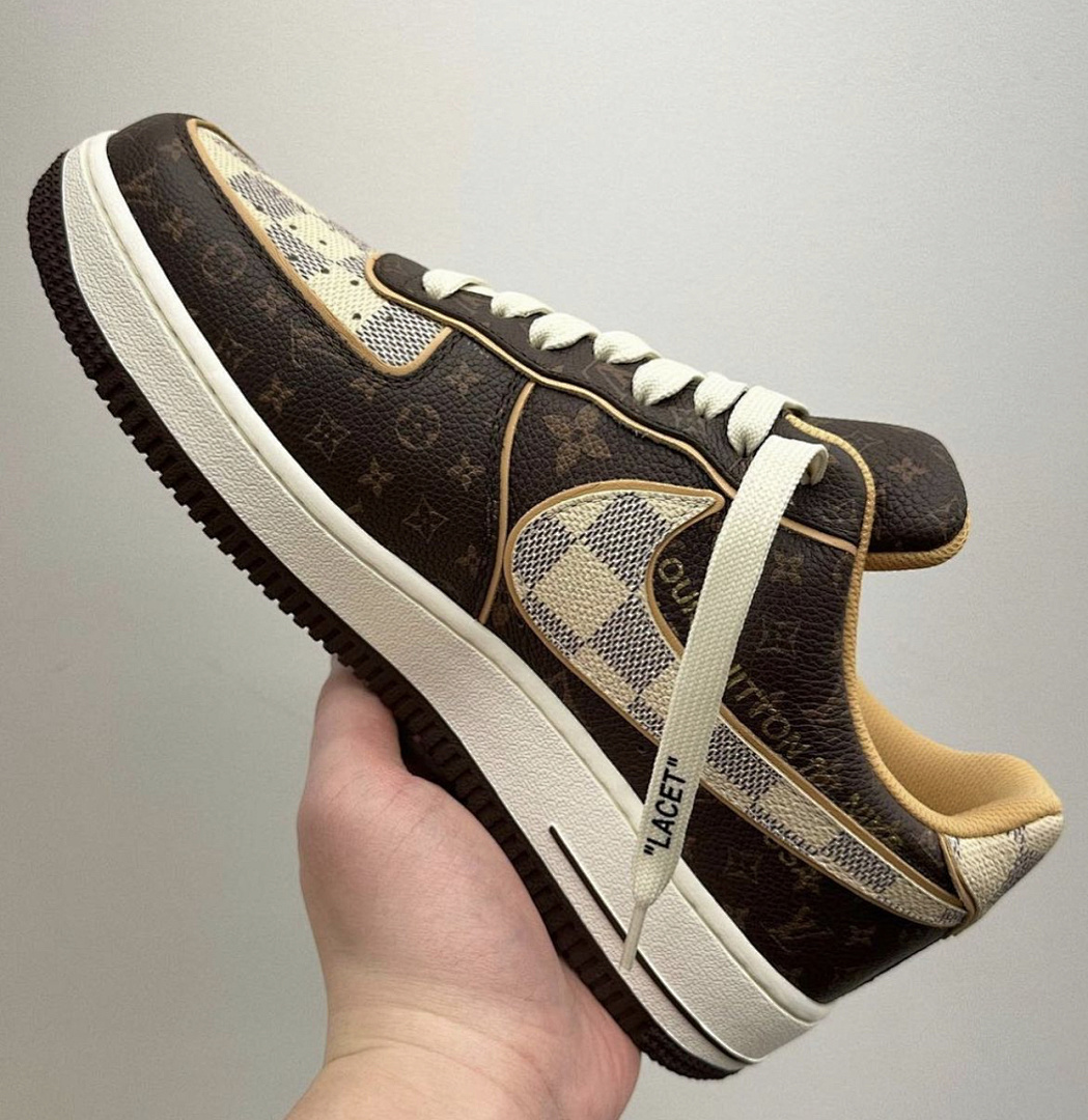 Louis Vuitton x Nike Air Force 1 Low · Y7N9 — תמונה 13