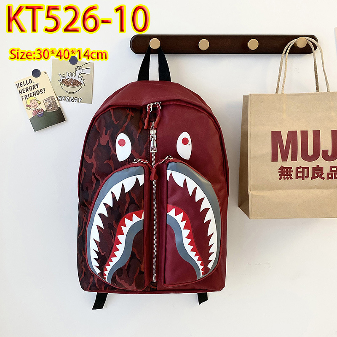 BAPE Shark Day Pack · KT526 — תמונה 22