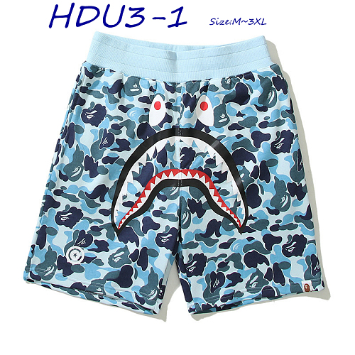 BAPE ABC Camo Shark Sweat Shorts · HDU3
