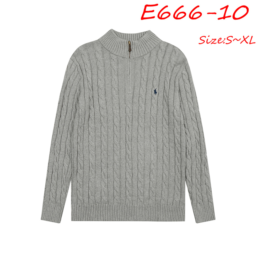 Polo Ralph Lauren Cable-Knit Quarter-Zip Sweater · E666 — תמונה 11