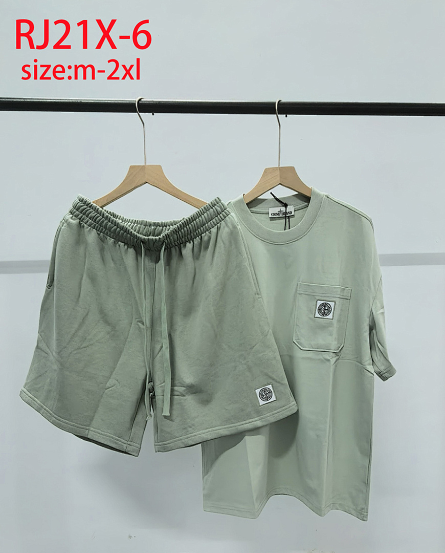 Stone Island — סט טרנינג קצר · RJ21X — תמונה 5