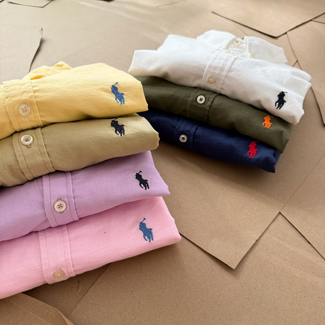 Ralph Lauren Classic Fit Linen Shirt · 46HSX — תמונה 14